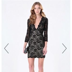 Bebe lace dress